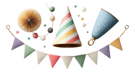 Colorful Party Decorations for Celebrations and Festive Events