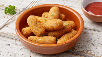Chickpea croquettes