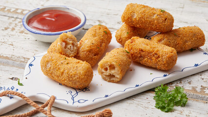 Chickpea croquettes