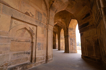 Sher Shah Suri Tomb in Sasaram, Bihar, India, A Historic Islamic Monument