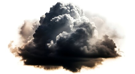 Serenity white soft clouds floating isolation on transparent backgrounds 3d illustrations 