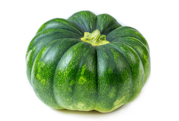 Fresh green pumpkin ready for autumn dishes