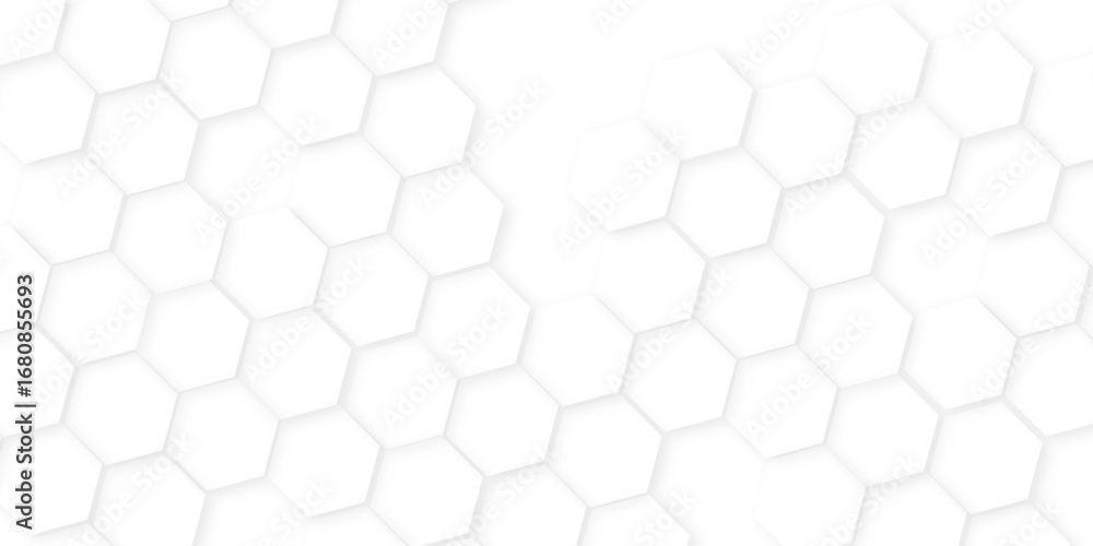 Aufkleber abstract background with hexagon, modern abstract vector polygonal pattern. futuristic honeycomb mos