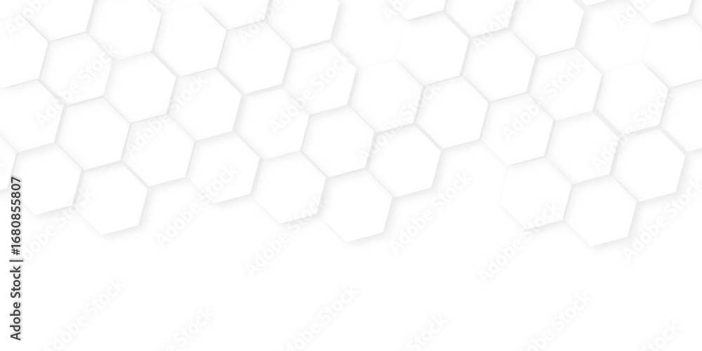 Aufkleber abstract background with hexagon, modern abstract vector polygonal pattern. futuristic honeycomb mos