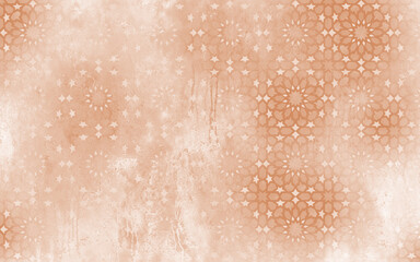 Abstract elegance pattern with floral background.
