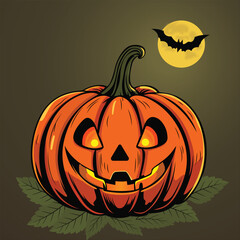 Halloween Pumpkin Vector