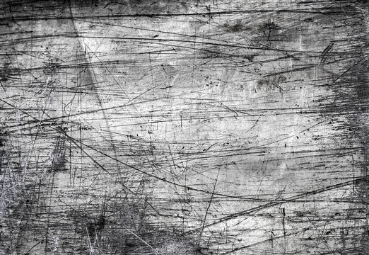 Scratches on white background texture