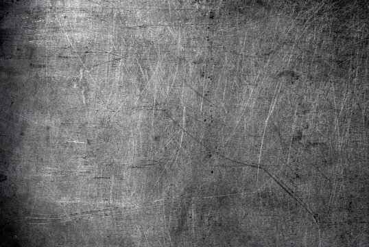 Old scratched metal texture
