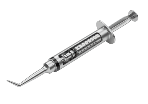 Isolated dental syringe for anesthesia injection, dentist equipment, medical tool instrument