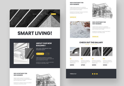 Real Estate Email Newsletter Template