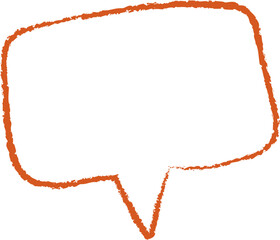 Rough Edged Speech Bubble