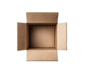Open cardboard box, top view (1)
