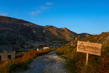 Abandoned wolfram mine. Beautifully left for nature. 
