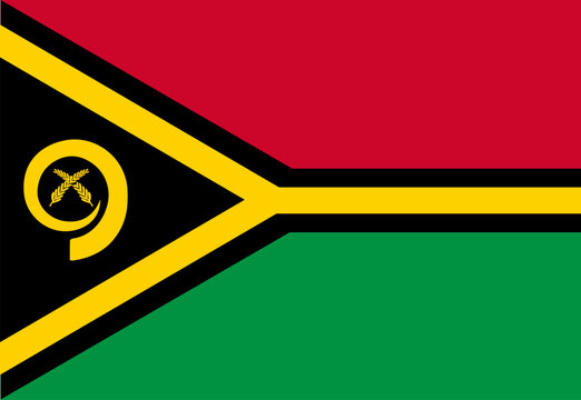 Vanuatu flag illustrator national