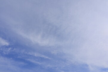 青空と太陽光が美しい空