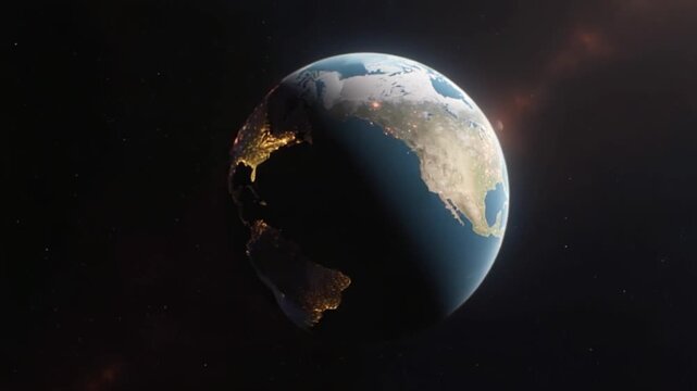 Planet animation earth hgih resolution mars video template