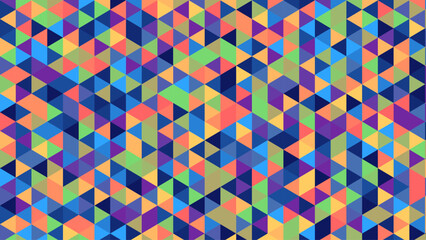 Abstract Futuristic Low‑Poly Gradient Mosaic – Bold Polygonal Geometric Pattern for Modern Abstract Digital Art, Tech Design, and Ultra‑Contemporary Projects	
