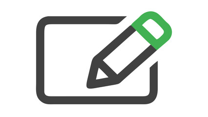 Edit pencil on white background writing drawing