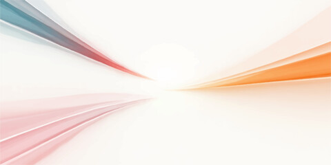 Obraz premium Abstract wavy lines in blue and pink create a modern digital illustration for a vibrant vector background