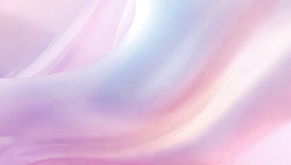 Abstract Pastel Pink and Purple Waves