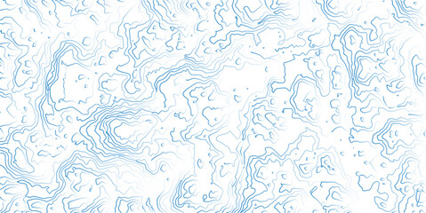 Obraz premium Vector blue and blue line luxury organic pattern. Japanese style abstract wave, elegant water, contour, topography, cloud elegant texture. Premium fancy minimal . blue topography. blue topo.