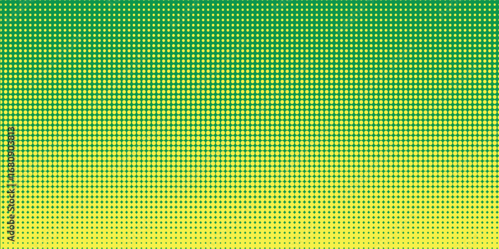 Poster dotted halftone gradient texture. vanishing polka dot background. repeating dots gradation pattern b