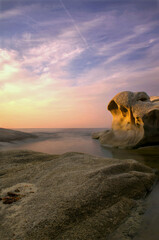 Obraz premium sunset on the beach