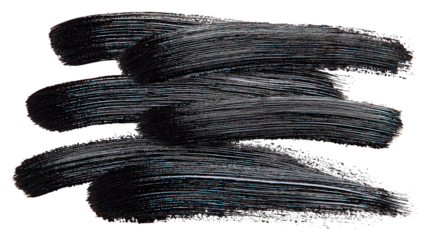 Abstract Dark Blue and Black Brush Stroke Texture