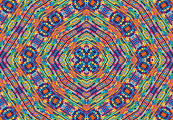 Background with bright colorful abstract pattern