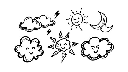 Cartoon comic style werewolf monster creature