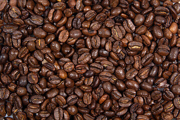 roasted coffee beans background