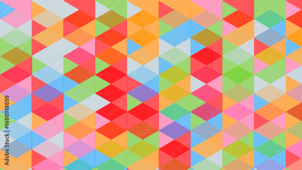 Poster abstract futuristic low‑poly gradient mosaic – bold polygonal geometric pattern for modern abstract 