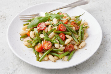 Bean and pear stew