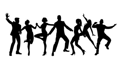 Obraz premium Professional Person Silhouette business career