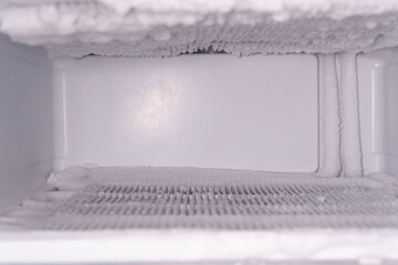 freezer ice snow white