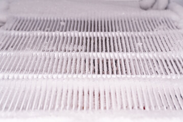 freezer ice snow white