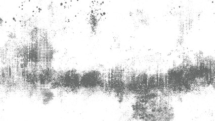 Old Worn Distressed Overlay Background with Rough Grainy Vintage Grunge Vector Texture and Diagonal Crosshatch Noise Dot Overlay Design 