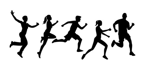 Two men walking together silhouette partnership