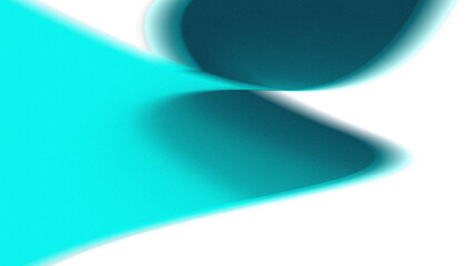 Cyan abstract digital art, futuristic glow wave, modern aqua grainy gradient flow, sleek modern minimal design, vibrant neon energy curve