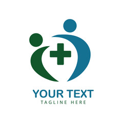 Obraz premium Healthcare Medical Logo Vector Art Illustration