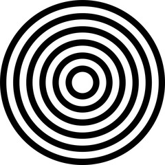 Dynamic lines and circles. Technology concept