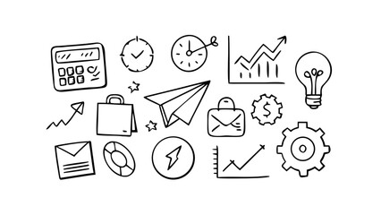 Businessperson with briefcase silhouette