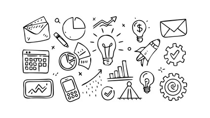 Businessperson with briefcase walking silhouette