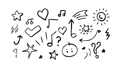 Hand Drawn Doodle Collection doodles illustration