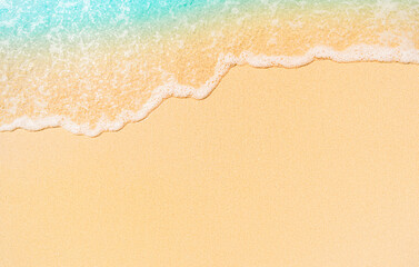 perfect beach image with copy space