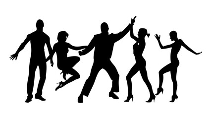 Professional Person Holding Briefcase silhouette