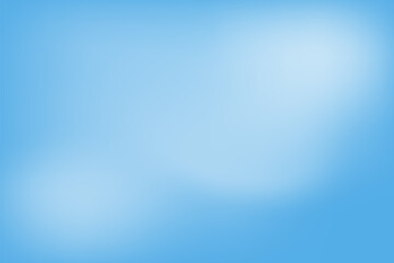 Blue sky gradient background. Light abstract blur and soft color gradation
