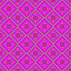 seamless pattern with hearts