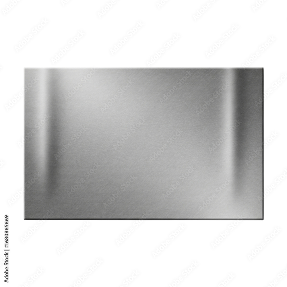 Aufkleber sleek brushed metal texture with subtle reflections, perfect for adding a modern industrial touch to