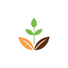 agriculture and eco-friendly themed vector logos.